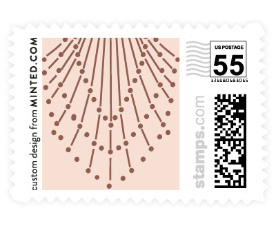 'Wedding Sparkler (E)' stamp design
