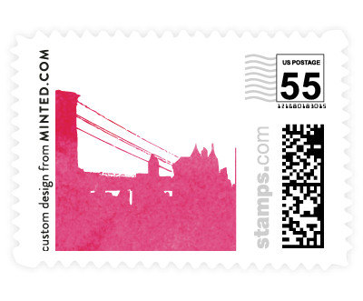 'Skyline -New York' postage