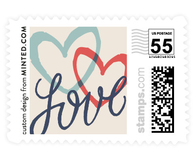 'Celebration Of Love' postage stamp
