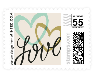 'Celebration Of Love (C)' wedding postage