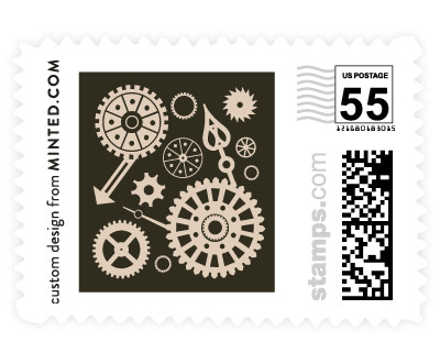 'Steampunk' postage stamp
