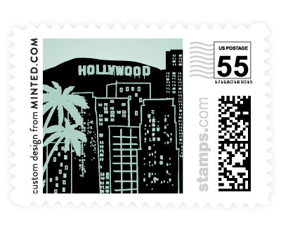 'Big City - Los Angeles (B)' wedding stamps