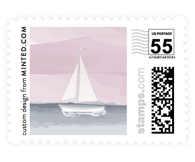 'Set Sail (B)' stamp design