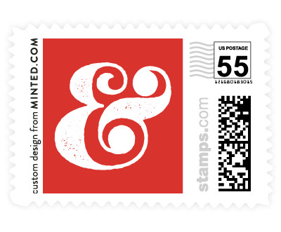 'Dapper Amper (E)' wedding postage