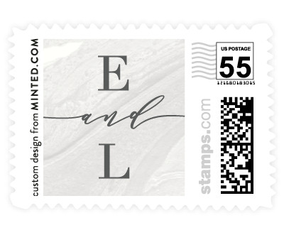 'Moody Marbling (F)' stamp design