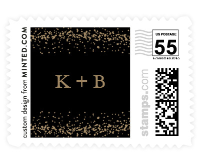 'Sparkle & Shine (B)' wedding postage