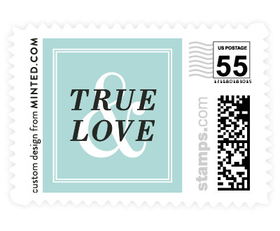 'Wed In Type (B)' postage