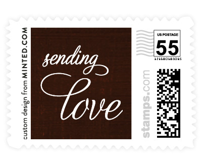 'Chocolate Matrimony' postage stamp