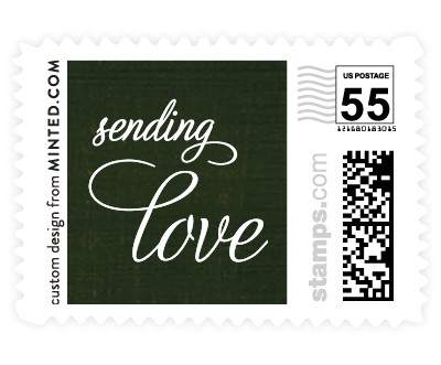 'Chocolate Matrimony (B)' stamp