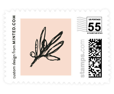 'Olive Branches (B)' postage stamp