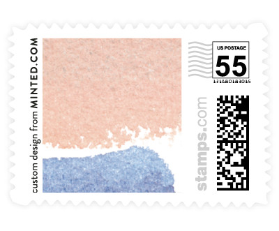 'Painted Sea (B)' postage stamp