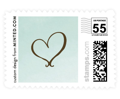 'Watercolor Wash (B)' stamp design