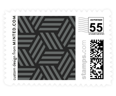 'Interweave (D)' stamp