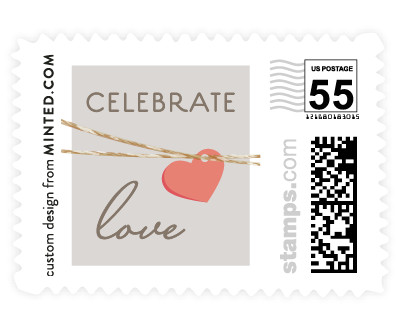 'Tangled Love' wedding stamp
