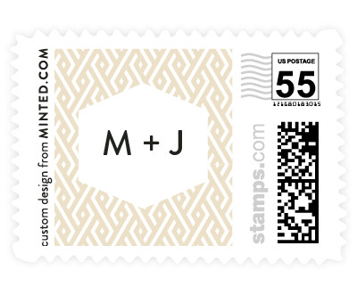 'Palm Springs (B)' wedding stamp