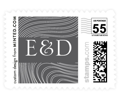 'Lined (H)' stamp design