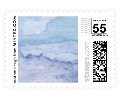 'Gilded Shore (E)' postage