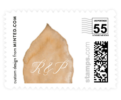 'Painted Leaf (C)' postage stamps