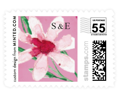 'Garden Party Joy (D)' wedding stamps