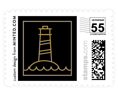 'Nautical By Nature (D)' stamp