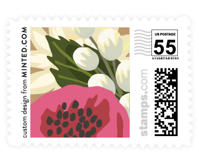 'Floral Canopy' postage