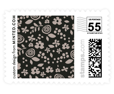 'Pink Blossoms (B)' postage stamp