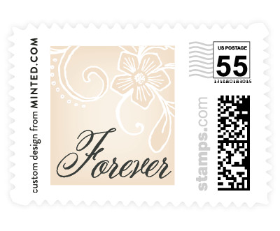 'Elegant Lace (D)' stamp design