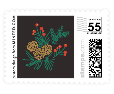 'Holiday Wedding (E)' wedding postage