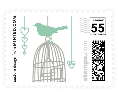 'Love Let Loose' postage stamp
