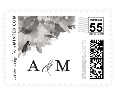 'Drape (F)' stamp design