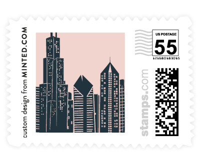 'Big City - Chicago (C)' stamp design