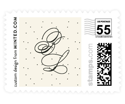 'One And Only (D)' wedding postage