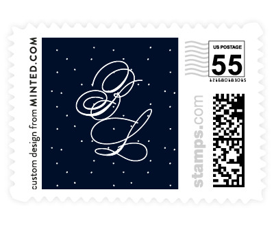 'One And Only (E)' wedding stamp