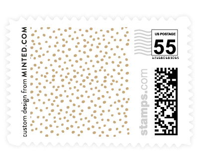 'Delicate Dots' stamp design