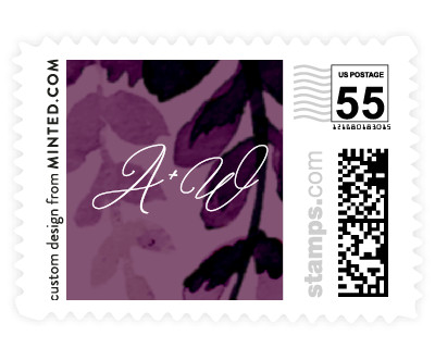 'Sprigs Of Romance (B)' postage stamp