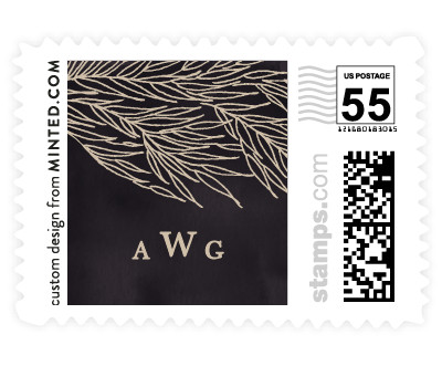 'Vineyard' wedding stamp