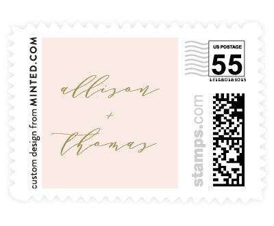'Perspective (D)' wedding stamp