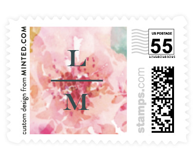 'Spring Garden' wedding stamps