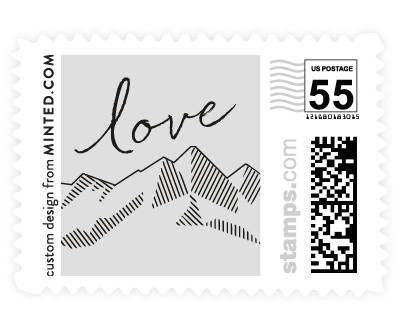 'Mountain Vista' stamp