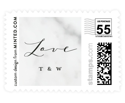 'Marble Marriage' stamp design