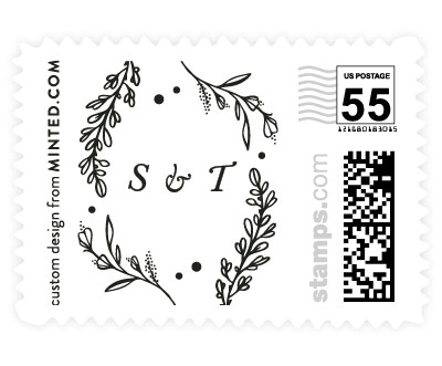 'Delicate Dates' postage