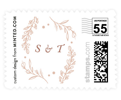 'Delicate Dates (C)' postage stamp