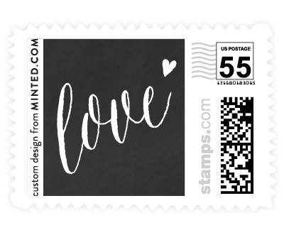 'Charming Love (B)' wedding postage