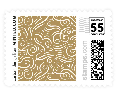'Happily Ever After Begins' wedding postage