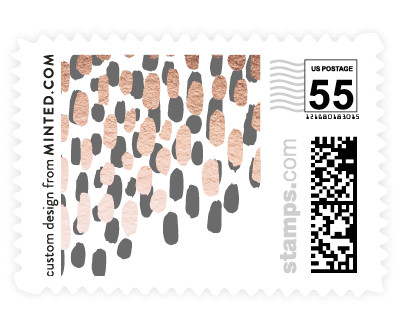 'Modern Dash (D)' stamp design