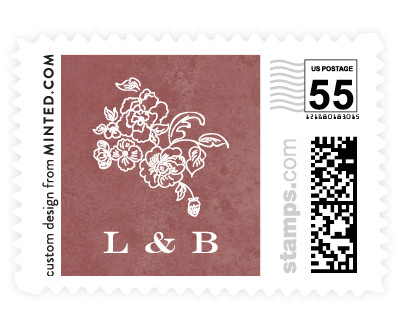'Ornate (G)' wedding stamp