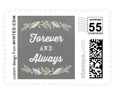 'Woodland Romance (B)' stamp design