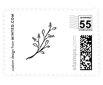 'Storybook Romance' wedding stamp
