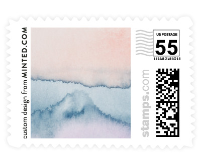 'Simple Agate' postage stamp