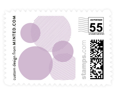 'Blissful Bokeh (B)' postage stamps